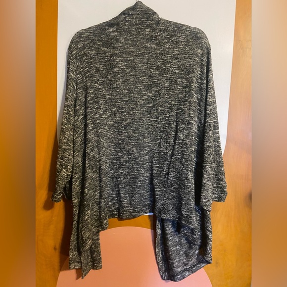 Studio Works grey casual Charcoal light weight Open-Front Cardigan ladies 2x xxl - Picture 5 of 5